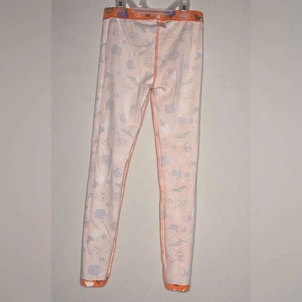Gymboree Girl Halloween Orange Multi Print Trick or Treat Leggings Size 10